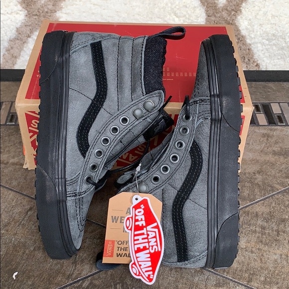 VANS SK8-Hi MTE DENIM SUEDE/BLACK WMNS - Picture 6 of 16